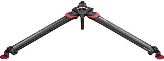 Alt view image 7 of 7 - Sachtler flowtech 100 3-Section Carbon Fiber Tripod with Mid-Level Spreader