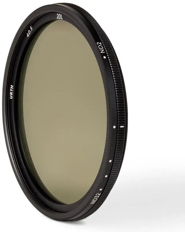 Alt view image 2 of 7 - Urth 40.5mm Circular Variable ND2-32 1 to 5-Stop Lens Filter Plus+ #UNDX32PL40