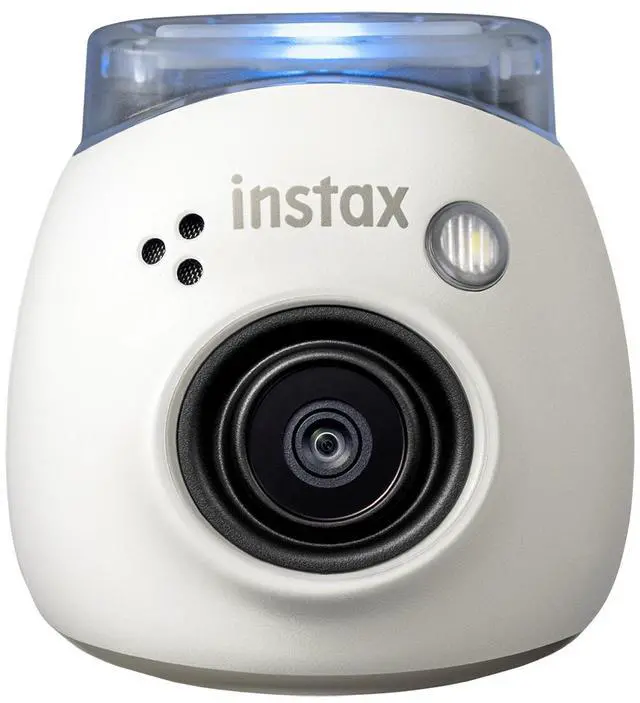 Alt view image 4 of 12 - Fuji instax Instant Digital Camera - Milky White