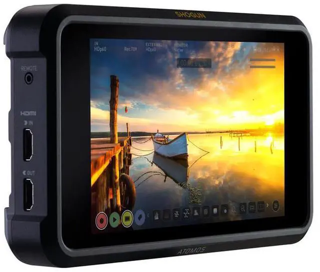 Alt view image 16 of 20 - Atomos Shogun 7, 7" HDR Pro/Cinema Monitor-Recorder-Switcher