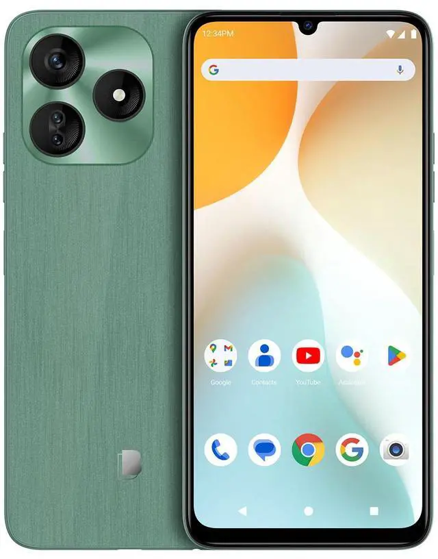 Alt view image 12 of 12 - BLU G64L G0990WW 128GB Dual-SIM GSM Unlocked Android, Green