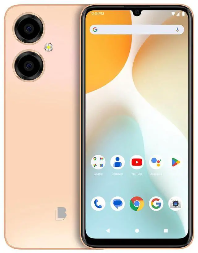 Alt view image 6 of 11 - BLU G64 G1010WW 256GB Dual-SIM GSM Unlocked, Peach