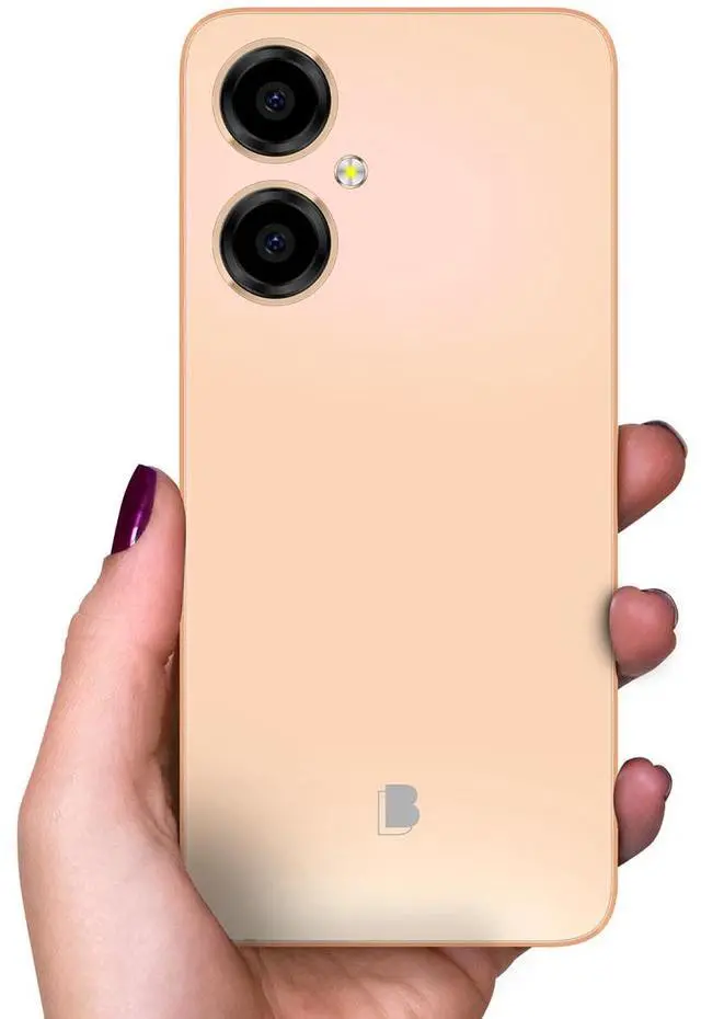 Alt view image 8 of 11 - BLU G64 G1010WW 256GB Dual-SIM GSM Unlocked, Peach