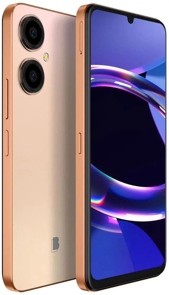 Alt view image 7 of 11 - BLU G64 G1010WW 256GB Dual-SIM GSM Unlocked, Peach