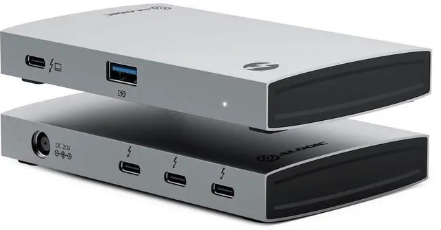 Alt view image 15 of 17 - Alogic Thunderbolt 4 BLAZE Hub - for Notebook/Desktop PC/Hard Drive/Monitor - Thunderbolt 4 - 2 Displays Supported - 4K - 3840 x 2160 - 1 x USB Type-A Ports - USB Type-A - 3 x USB Type-C Ports - USB T