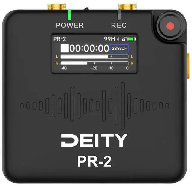 Alt view image 2 of 7 - Deity Microphones PR-2 32-Bit Float Pocket Audio Recorder with Lavalier Microphone