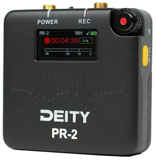 Alt view image 3 of 7 - Deity Microphones PR-2 32-Bit Float Pocket Audio Recorder with Lavalier Microphone