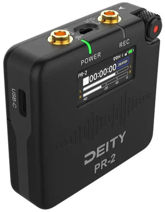 Alt view image 4 of 7 - Deity Microphones PR-2 32-Bit Float Pocket Audio Recorder with Lavalier Microphone