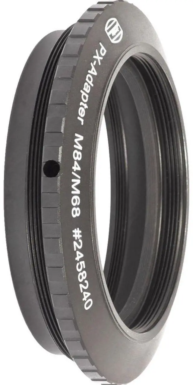 Alt view image 2 of 2 - Baader Planetarium Pentax M84 to Zeiss M68 Adapter for Ultrashort 2" Clamp Onto Pentax OTA