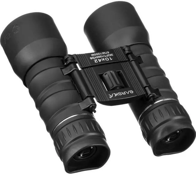 Alt view image 7 of 9 - BARSKA AB11364 BARSKA 10X42 LUCID VIEW BLUE LENS COMPACT BINOCULARS-BLACK
