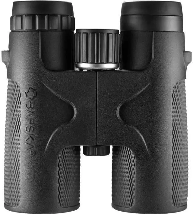 Alt view image 9 of 11 - Barska 10x42 WP Blackhawk Green Lens Binoculars Black AB11842
