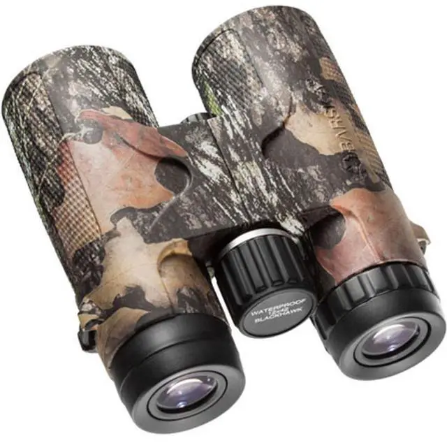 Alt view image 12 of 14 - BARSKA AB11848 BARSKA 12X42 WP BLACKHAWK GREEN LENS BINOCULARS IN MOSSY OAK