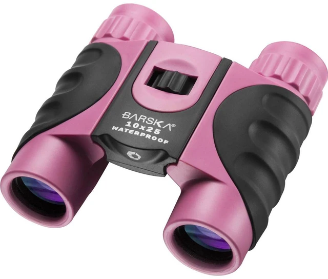 Alt view image 9 of 12 - 10x25 Waterproof Pink Binocular