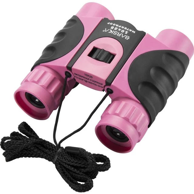 Alt view image 10 of 12 - 10x25 Waterproof Pink Binocular