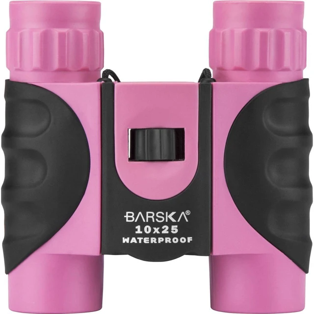 Alt view image 11 of 12 - 10x25 Waterproof Pink Binocular