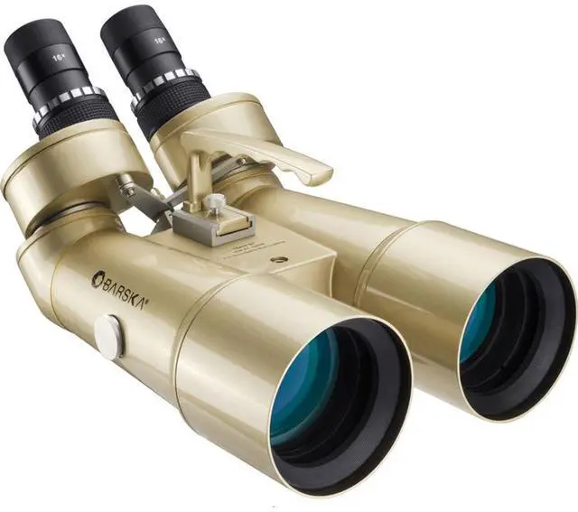Main image of Barska 16x70 Encounter Series Waterproof Porro Prism Jumbo Binocular Telescope with 2.8 Degree Angle of View, Glossy Champagne