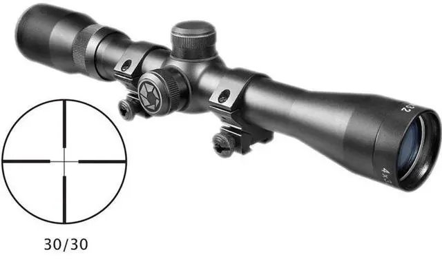 Alt view image 9 of 9 - BARSKA AC10038 4x32, PK-22, 1", 3/8" Ring, 30/30,