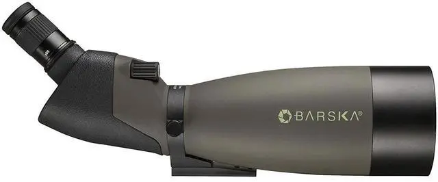 Alt view image 5 of 6 - Barska 25-75x100 WP Blackhawk Spotting Scope with Tripod, Angled, Bak4 Porro Prism, Multicoated, Waterproof, Fogproof