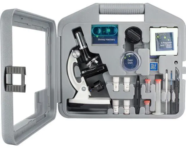 Alt view image 4 of 5 - Barska Microscope Kit with Carrying Case for Children