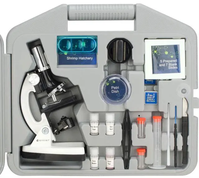 Alt view image 5 of 5 - Barska Microscope Kit with Carrying Case for Children