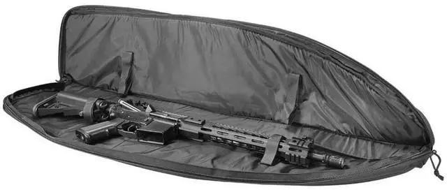 Alt view image 2 of 4 - Barska Loaded Gear RX-100 42" Tactical Padded Rifle Bag, Black #BI13114