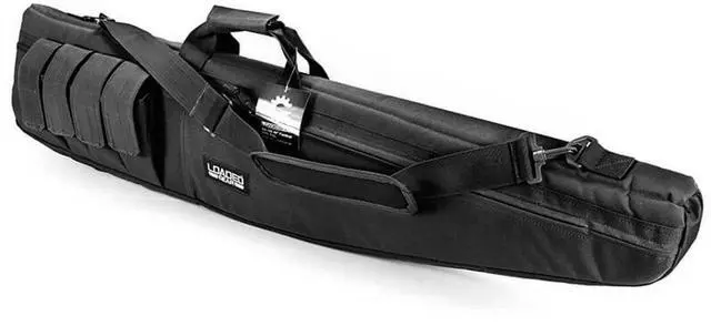 Alt view image 3 of 4 - Barska Loaded Gear RX-100 42" Tactical Padded Rifle Bag, Black #BI13114