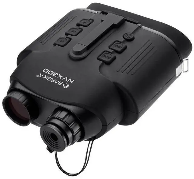 Alt view image 3 of 8 - barska night vision nvx300 infrared illuminator digital binoculars, black, model:bq13374