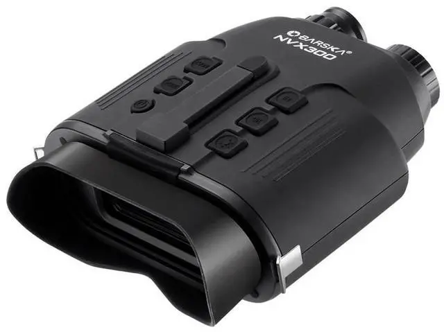 Alt view image 4 of 8 - barska night vision nvx300 infrared illuminator digital binoculars, black, model:bq13374