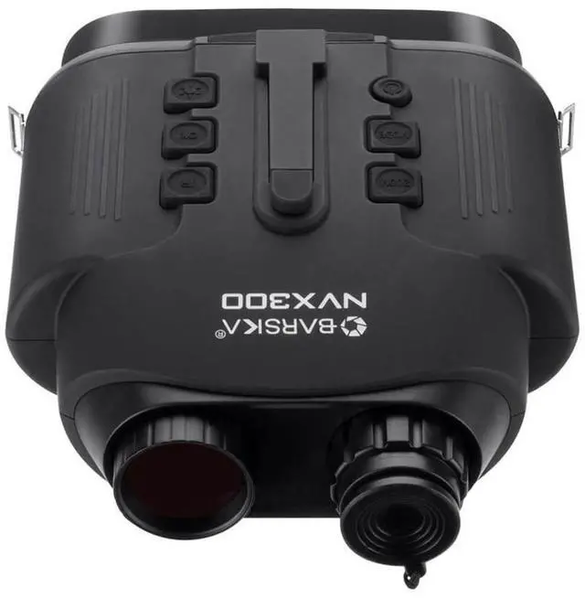 Alt view image 7 of 8 - barska night vision nvx300 infrared illuminator digital binoculars, black, model:bq13374