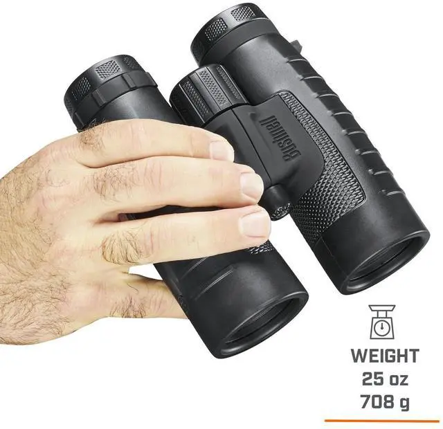 Alt view image 4 of 7 - Bushnell 10x42mm Trophy XLT Roof Prism Binocular, 6.2 Deg Angle of View,  Black