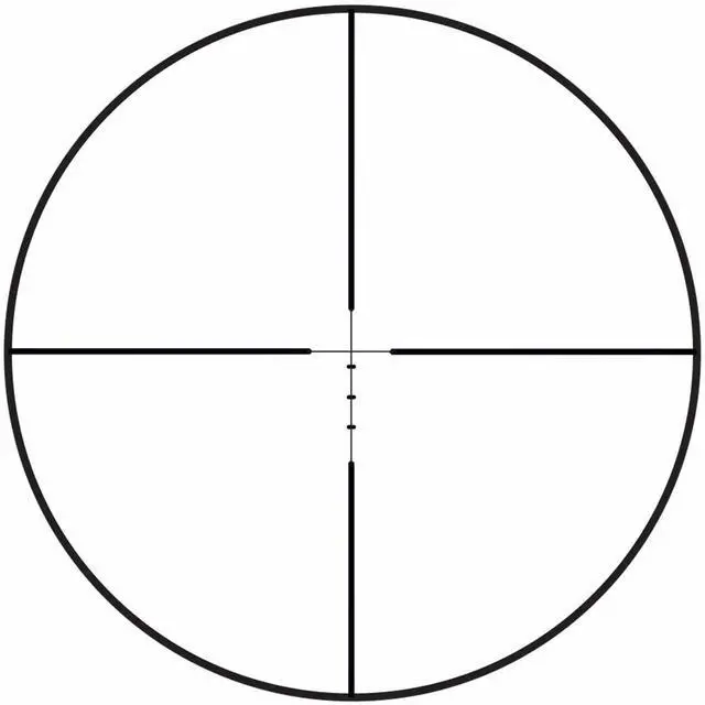 Alt view image 3 of 5 - Burris Optics 3-9x40 Droptine Riflescope, Ballistic Plex Reticle, 1" Tube