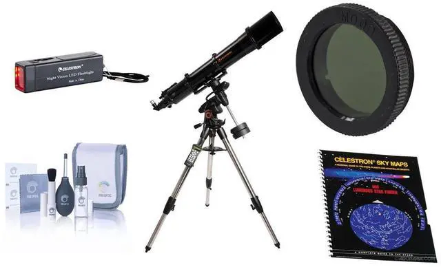 Main image of Celestron Advanced VX 6" Refractor Telescope - with Accessory Kit (Night Vision Flash Light, Sky Maps, Moon Filter, Optical Cleaning Kit)