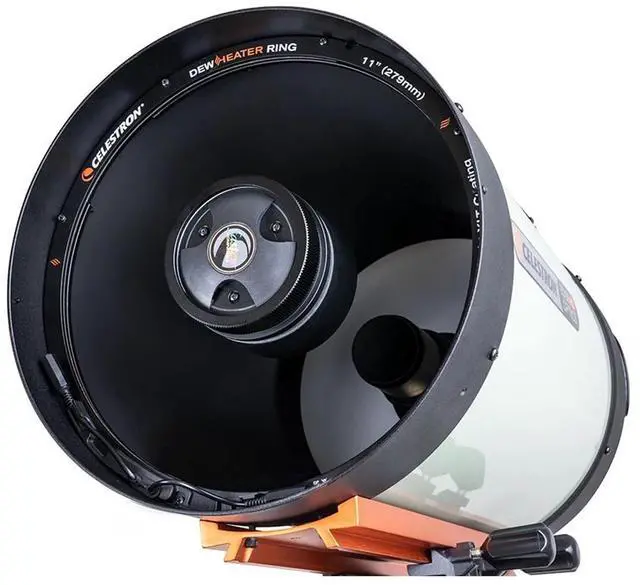 Alt view image 3 of 6 - Celestron - Dew Heater Ring - Aluminum Dew Prevention - Compatible 11  Schmidt-Cassegrain  EdgeHD  RASA Telescope Black