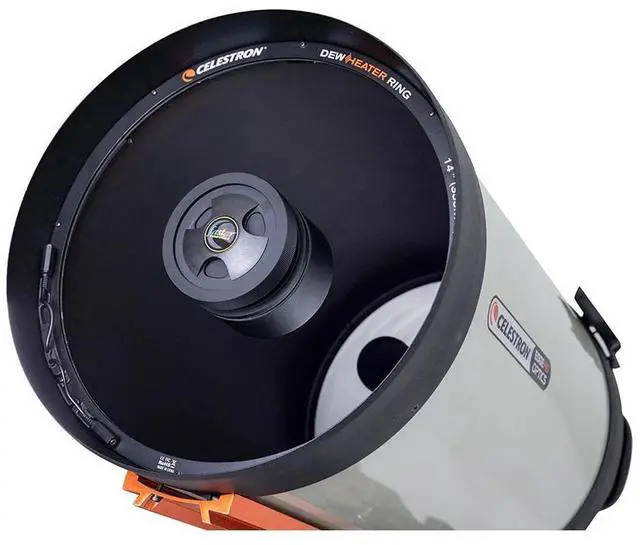 Alt view image 3 of 6 - Celestron - Dew Heater Ring - Aluminum Dew Prevention - Compatible 14  Schmidt-Cassegrain  EdgeHD  RASA Telescope Black