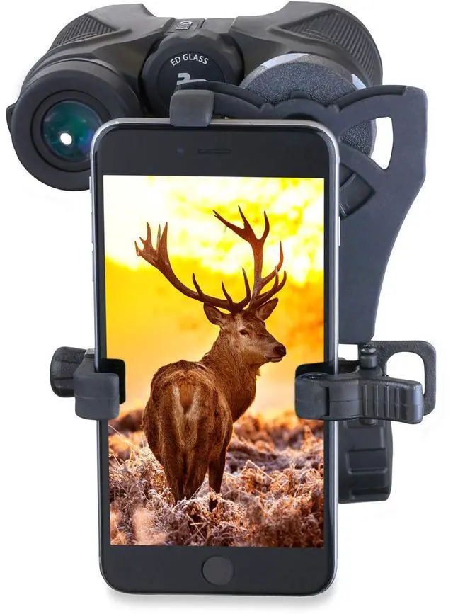 Alt view image 11 of 12 - HookUpz Smartphone Binocular Adapter