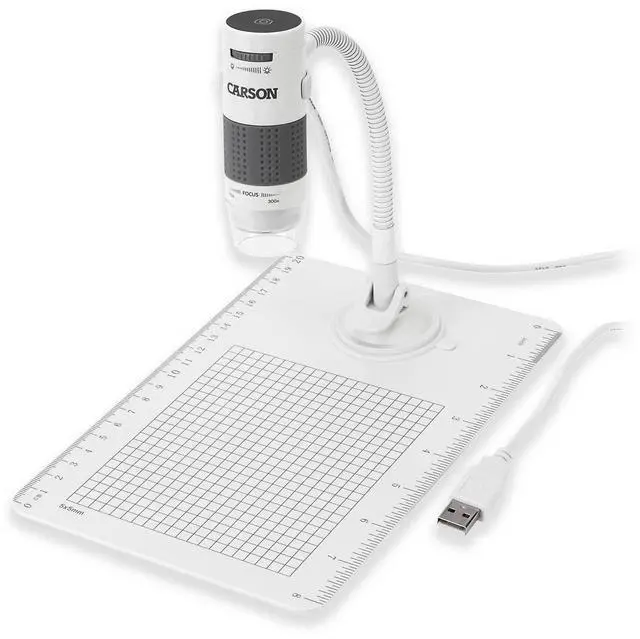 Alt view image 8 of 12 - Carson Optical eFlex 75x300x Digital Microscope (MM-840) CSNMM840