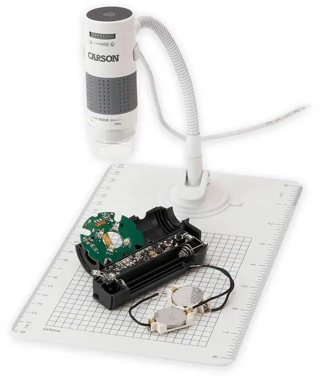 Alt view image 11 of 12 - Carson Optical eFlex 75x300x Digital Microscope (MM-840) CSNMM840