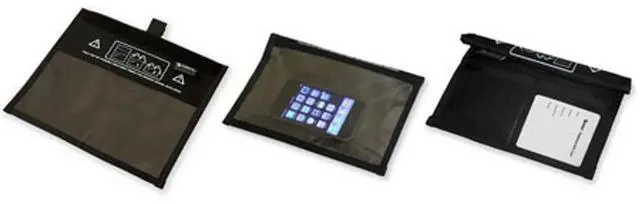 Alt view image 4 of 4 - EDEC Digital Forensics Black Hole Faraday Bag Standard size with Window #FBSW