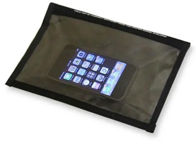 Alt view image 2 of 4 - EDEC Digital Forensics Black Hole Faraday Bag Standard size with Window #FBSW