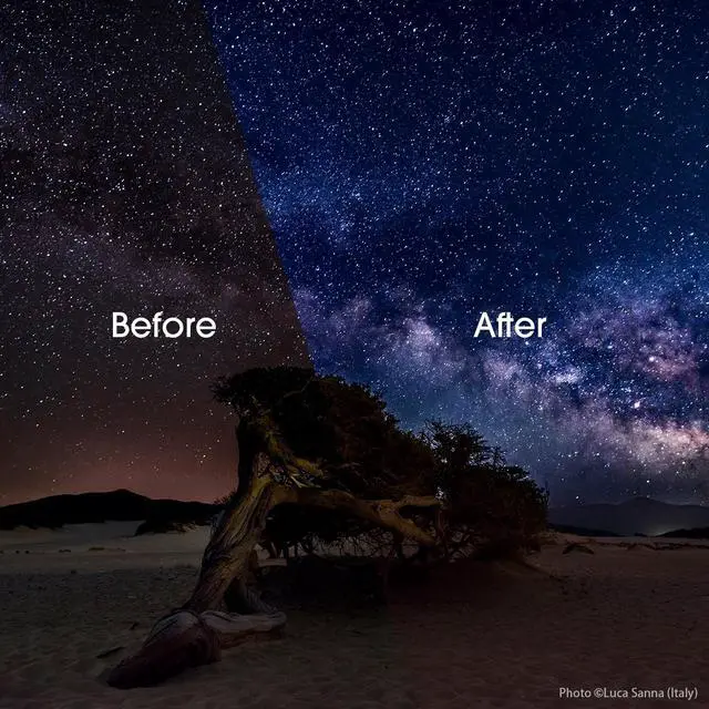 Alt view image 4 of 4 - Haida 55mm NanoPro Magnetic Clear Night Filter