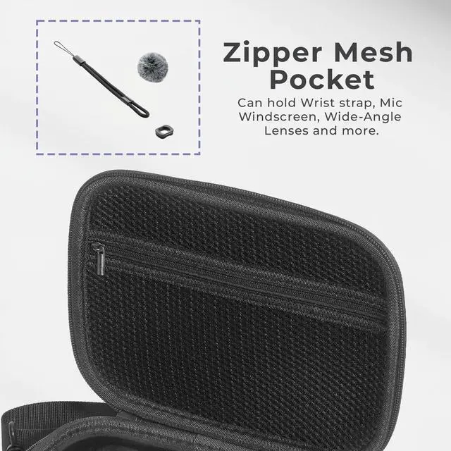 Alt view image 4 of 7 - Aries Carrying Bag for DJI Osmo Pocket 3 Gimbal Camera, Creator Combo
