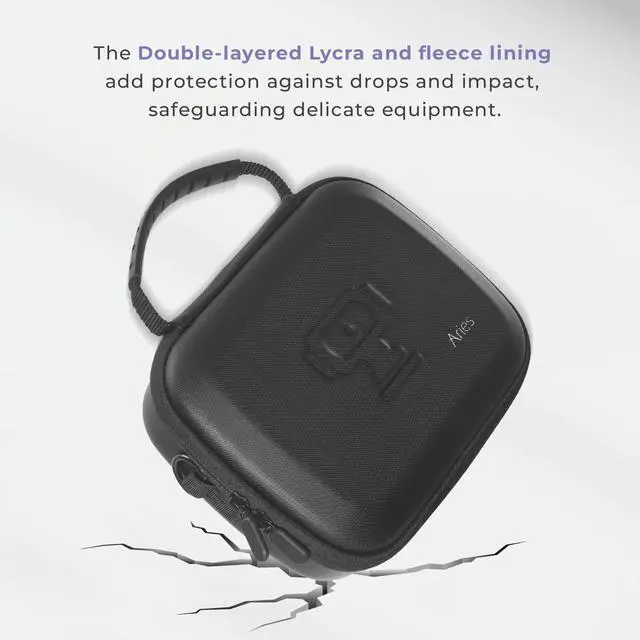 Alt view image 6 of 7 - Aries Carrying Bag for DJI Osmo Pocket 3 Gimbal Camera, Creator Combo