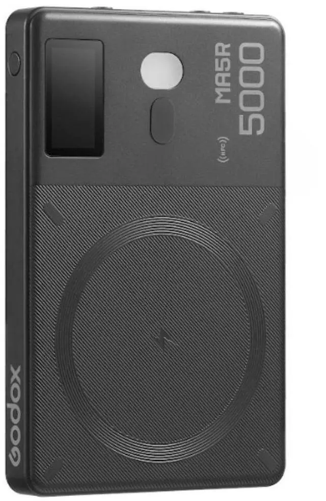 Main image of Godox MA5R RGB LED Light and Power Bank (Black) #MA5R BLACK