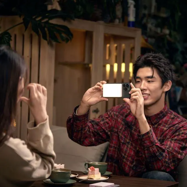 Alt view image 2 of 7 - Godox MA5R RGB LED Light and Power Bank (Black) #MA5R BLACK