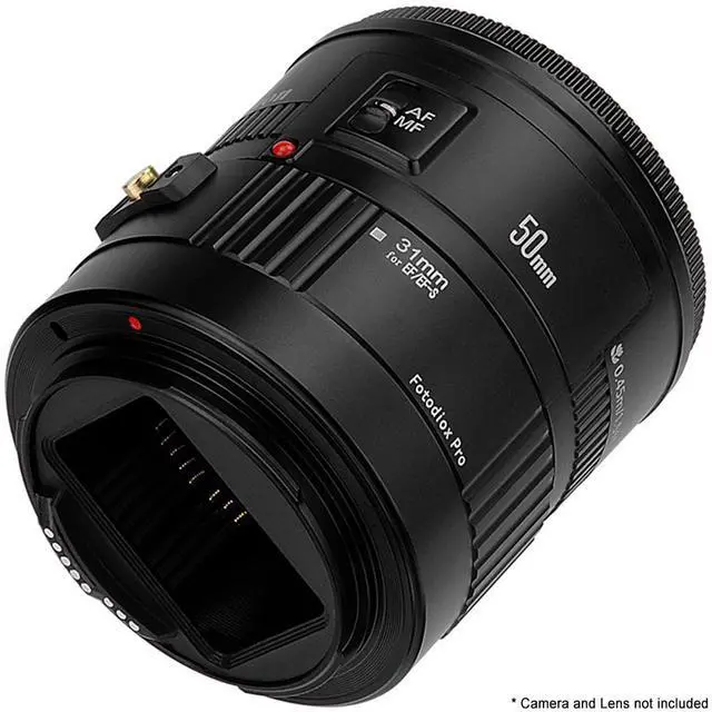 Alt view image 6 of 7 - Fotodiox Pro Auto Macro Extension Tube  31mm Section - for Canon EOS EF/EF-s Lenses for Extreme Close-up with Autofocus or Auto-Exposure
