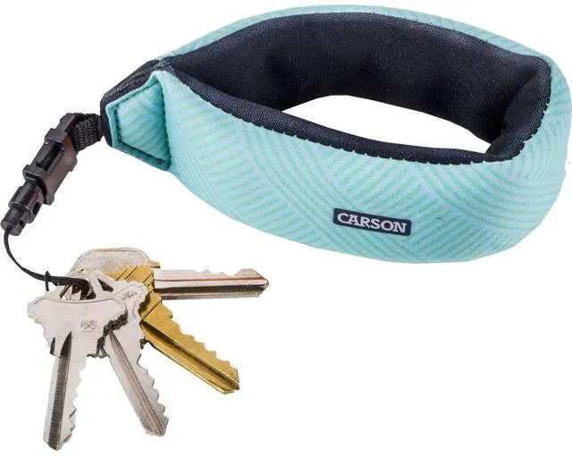 Main image of Carson Floating Wrist Strap with Foam-Core Technology, Seafoam #FA-20(04)