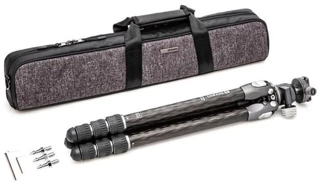 Alt view image 12 of 13 - Benro TTOR24CGX30 Tortoise Columnless Carbon Fiber Two Series Tripod with GX30 Ball Head