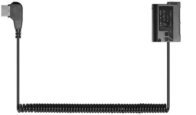Alt view image 5 of 7 - Green Extreme D-Tap to EN-EL15c Dummy Battery Power Cable #GX-DT-ENEL15
