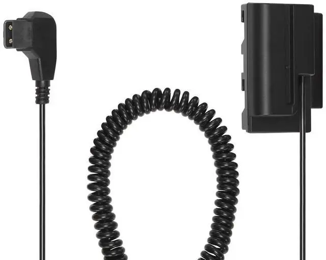 Alt view image 4 of 7 - Green Extreme D-Tap to NPF-550 Dummy Battery Power Cable #GX-DT-NPF550