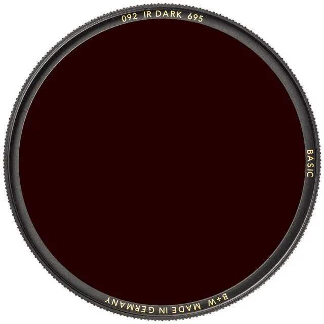 Alt view image 2 of 4 - B + W 40.5mm Basic 092 Infrared Filter, Dark Red 695 #65-1102757
